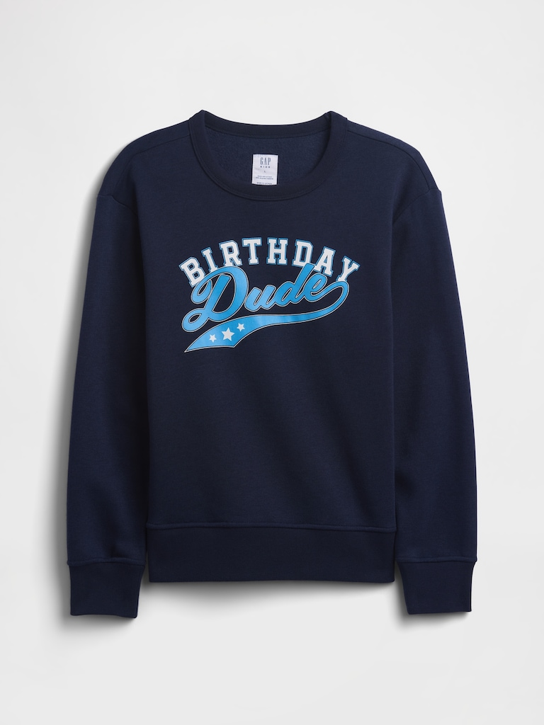 Kids Relaxed Crewneck Sweatshirt