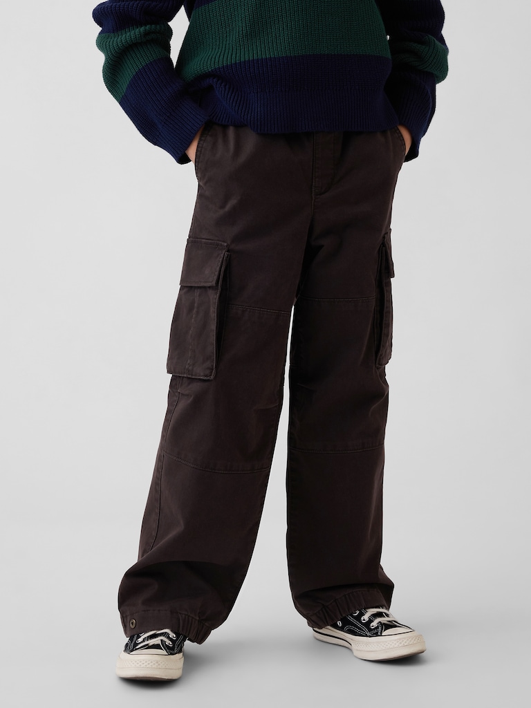 Kids Jersey-Lined Cargo Pants