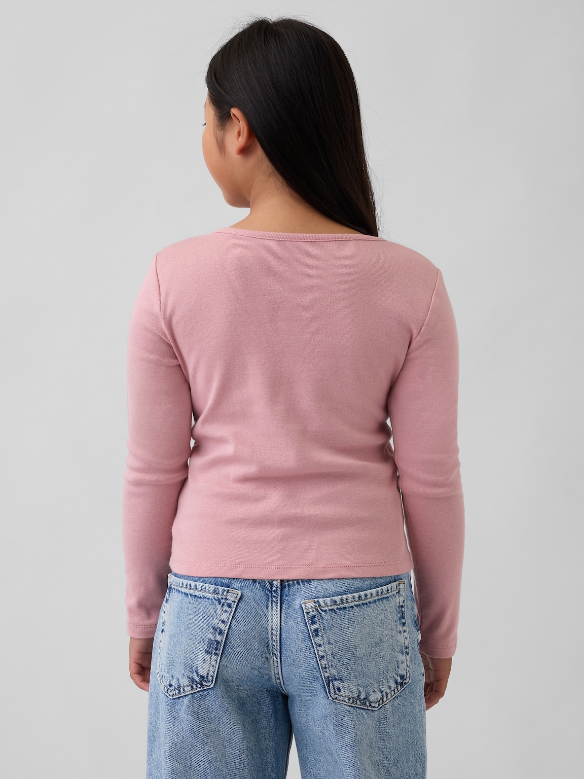 Kids Cross Front Bow T-Shirt