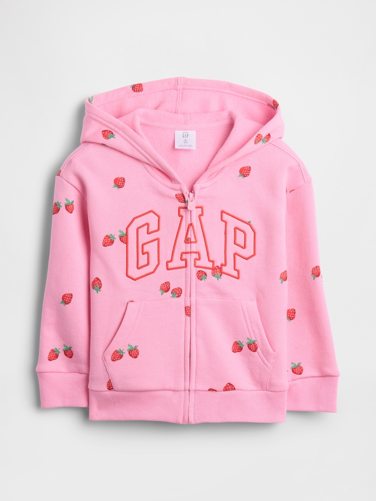 babyGap Relaxed Logo Zip Hoodie
