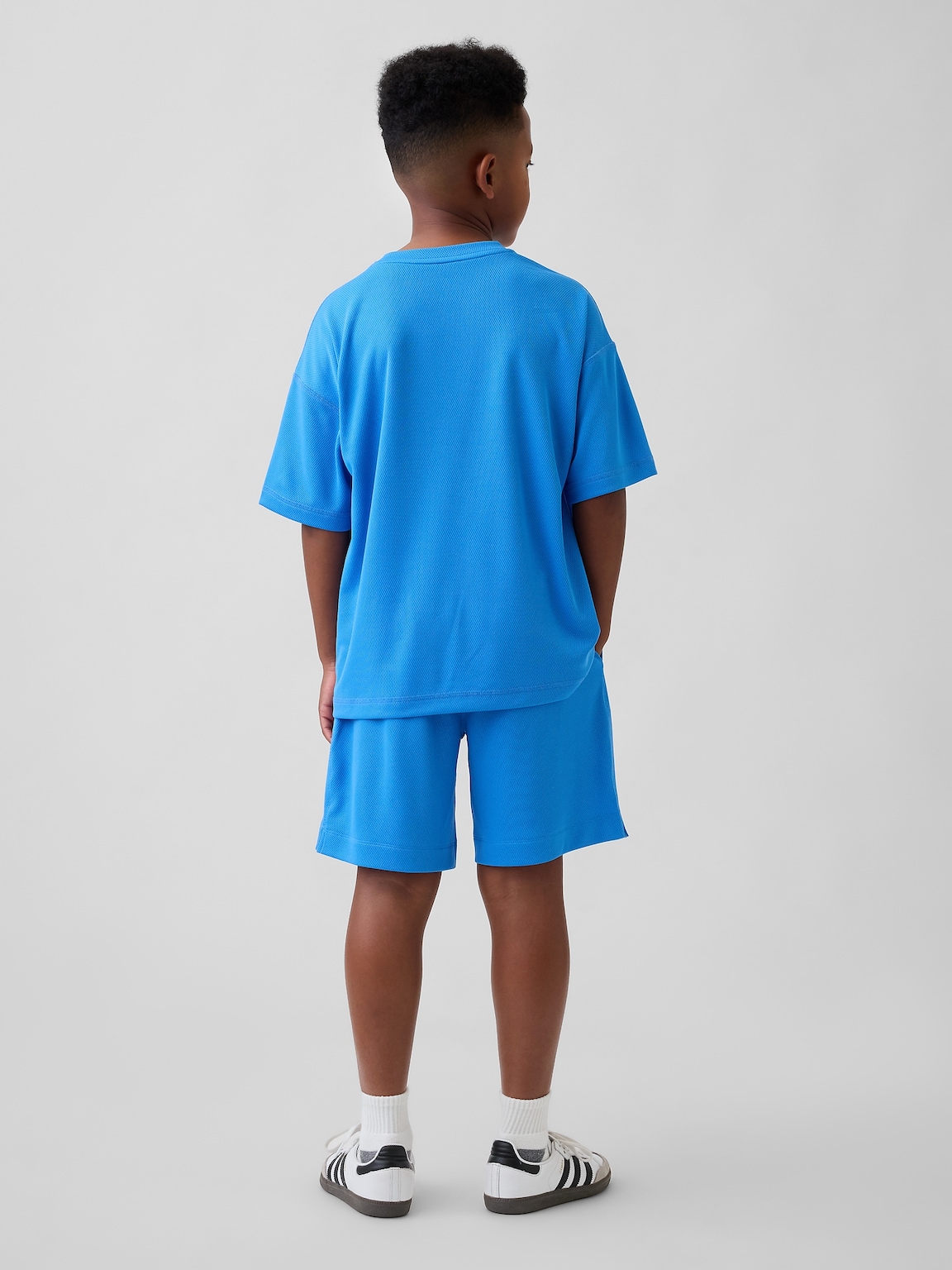 Kids GapFit Tech Recycled Mesh Shorts