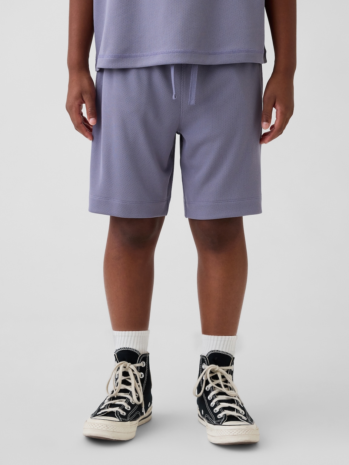 Kids GapFit Tech Recycled Mesh Shorts