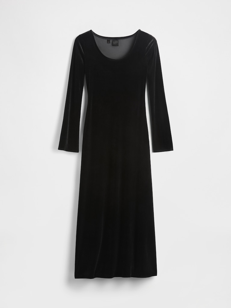 GapStudio Velvet Midi Dress