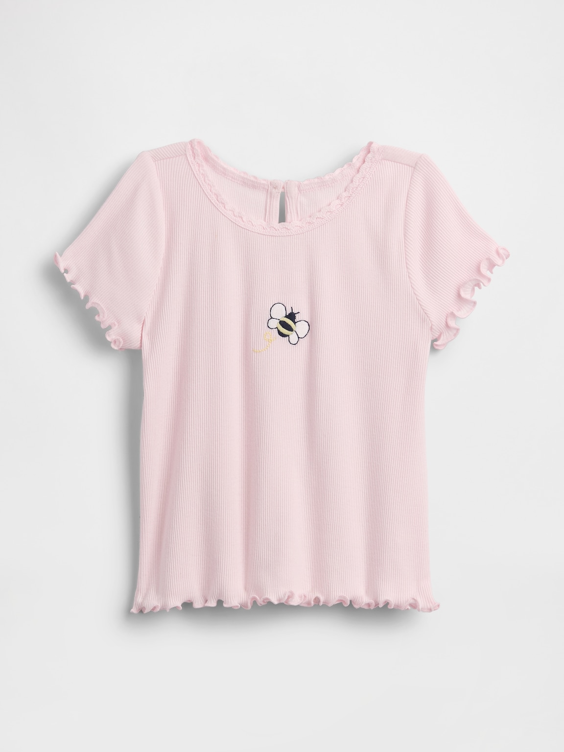 Baby & Toddler Embroidered Rib T-Shirt