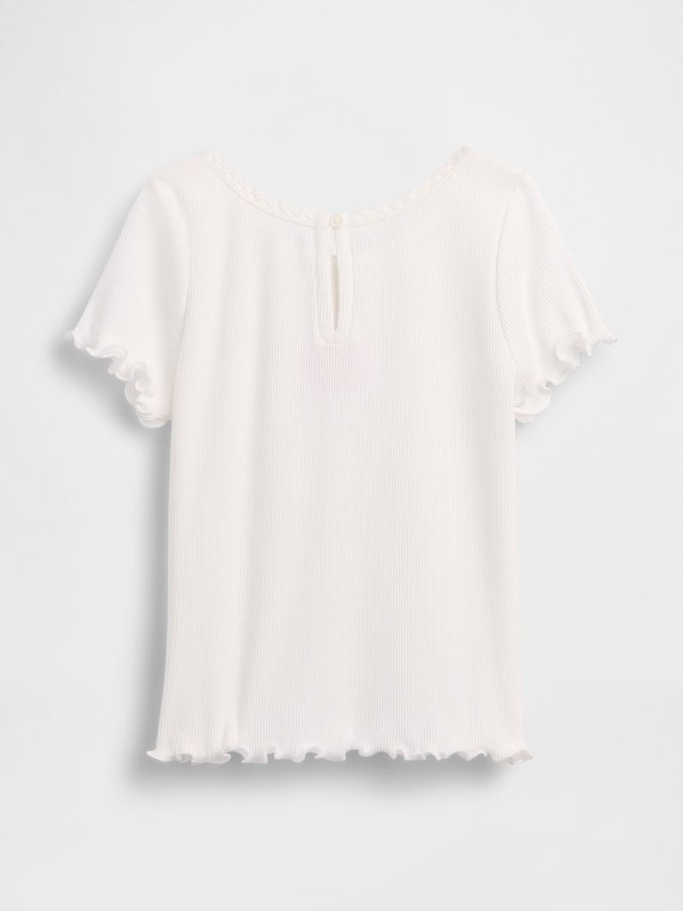 Baby & Toddler Embroidered Rib T-Shirt