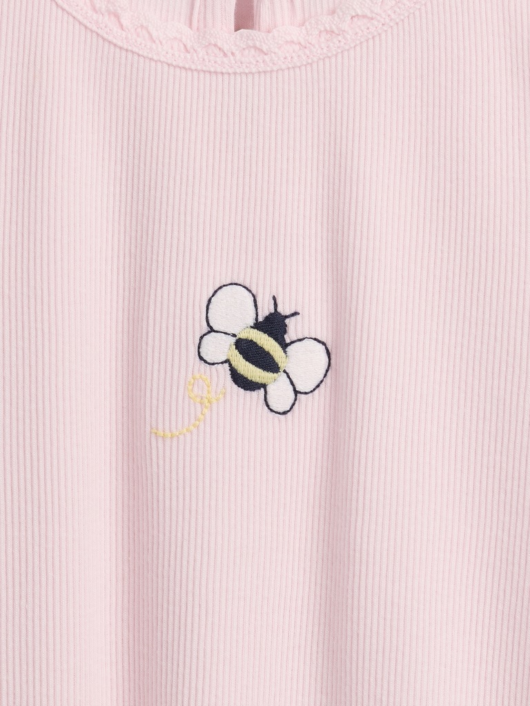 Baby & Toddler Embroidered Rib T-Shirt