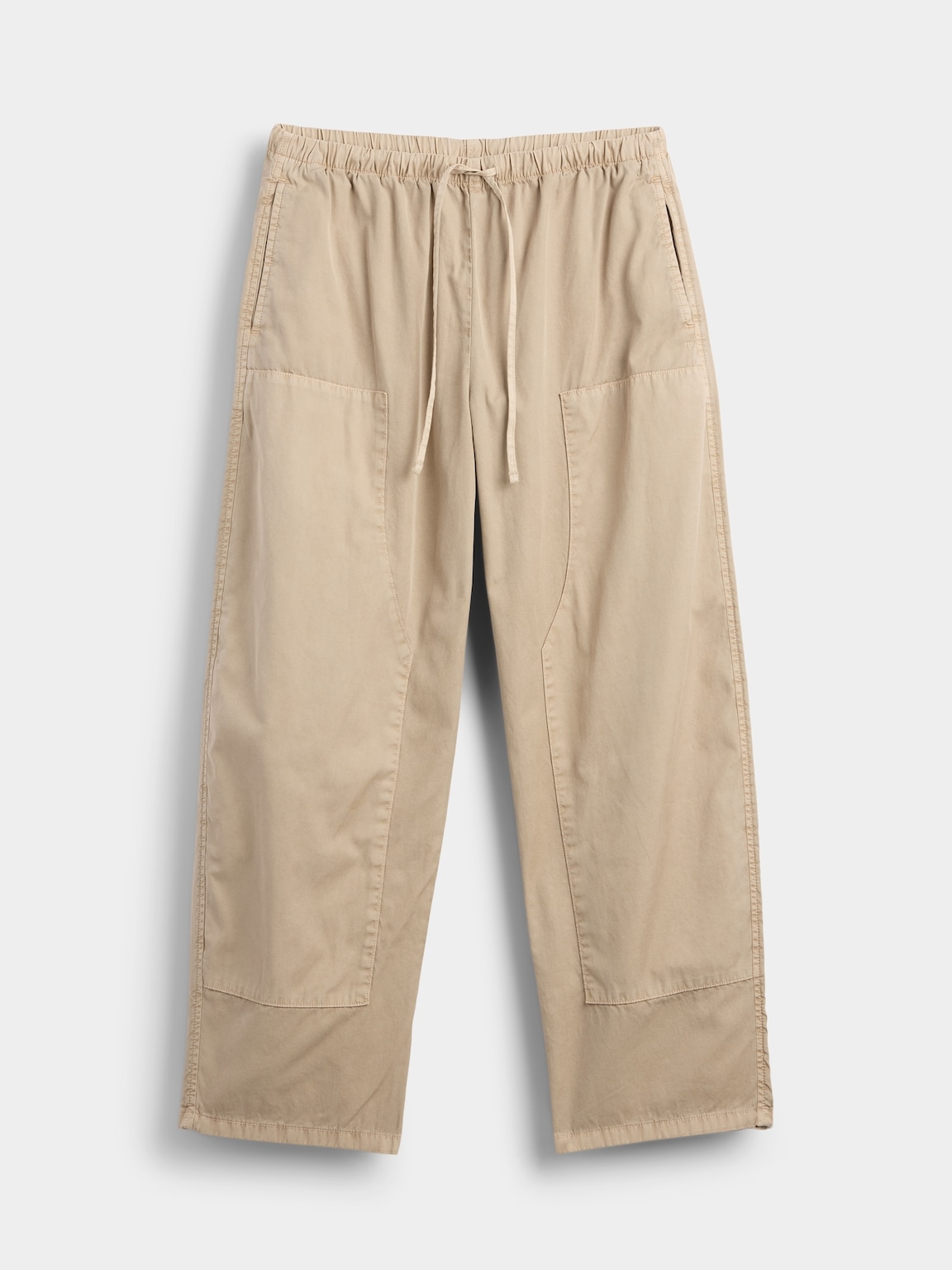 Easy Double-Knee Barrel Pants