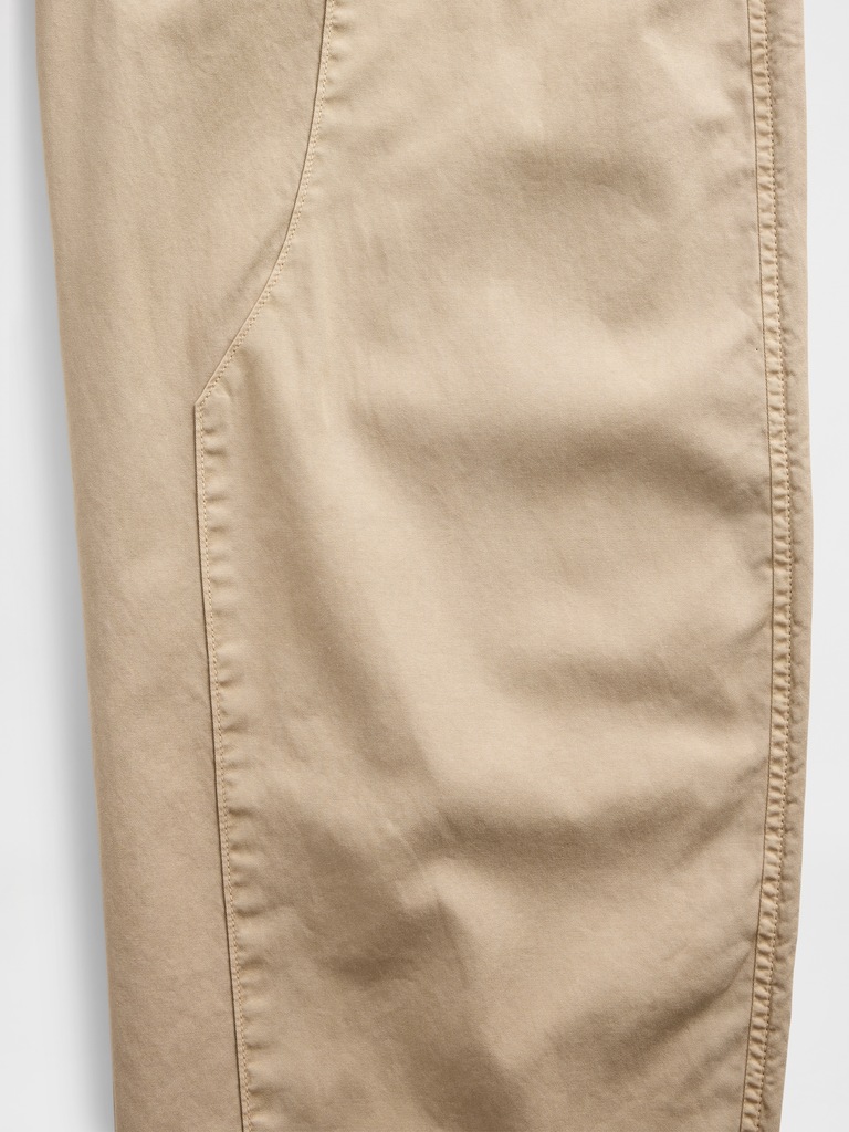 Easy Double-Knee Barrel Pants