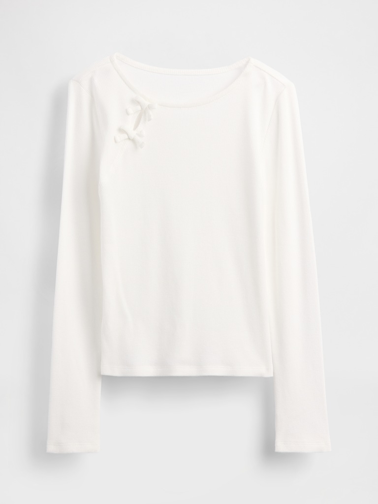 Kids Rib Bow T-Shirt