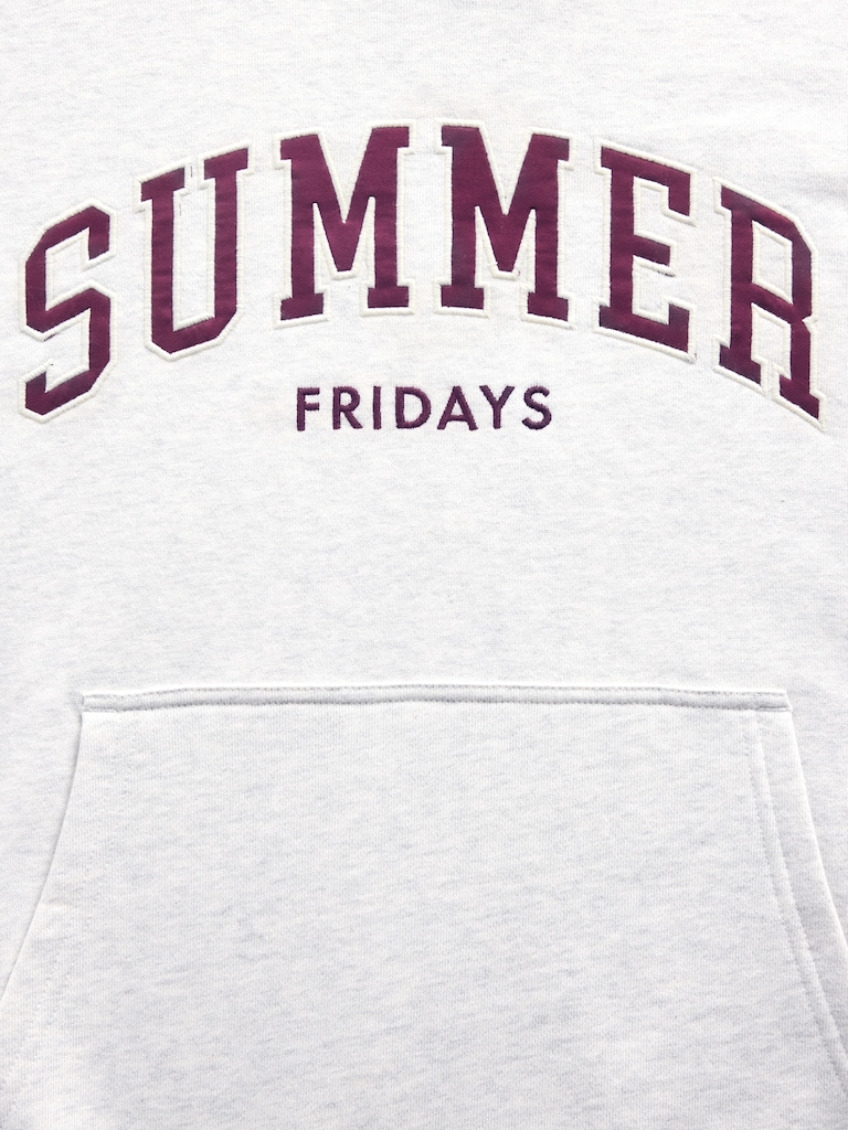 Gap × Summer Fridays Heavyweight Oversized Logo Hoodie