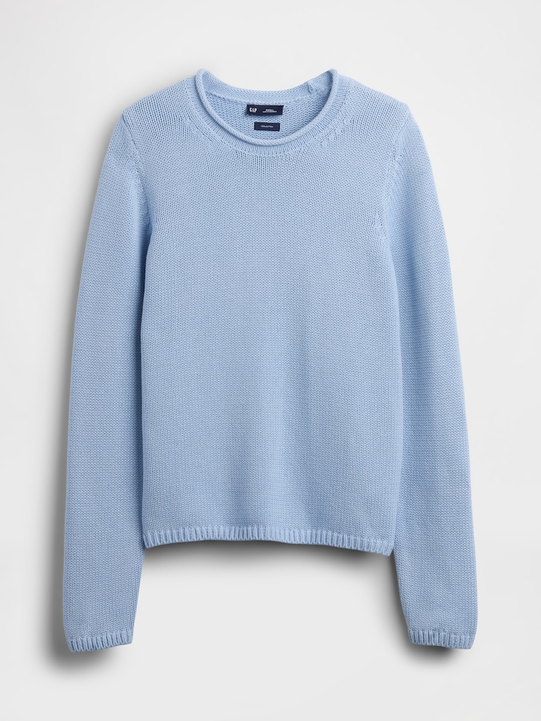 100% Cotton Rollneck Sweater