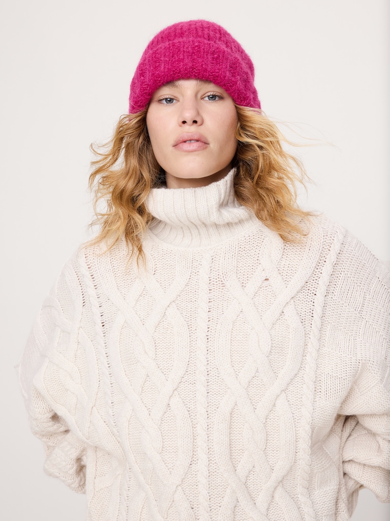 Italian Alpaca-Blend Beanie