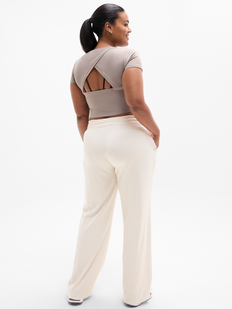 Seasoft Mid Rise Straight Pant