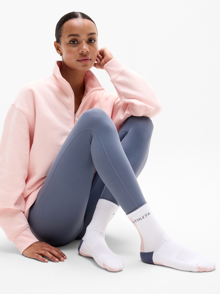 Athleta Colorblock Everyday Crew Sock