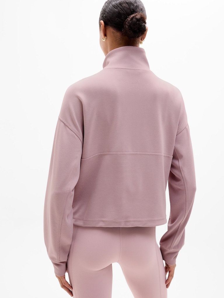 Seasoft Rib 1/4 Zip Popover