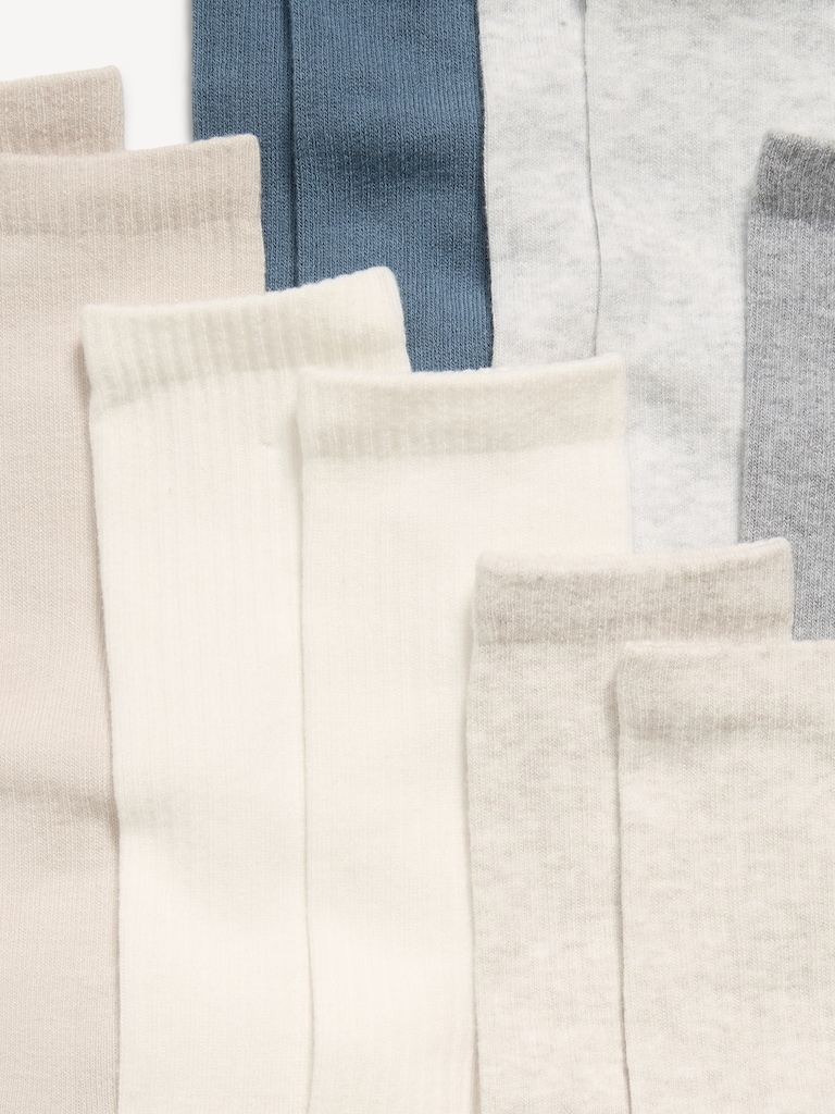 6-Pack Athletic Tube Socks for Men