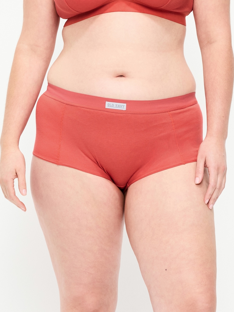 Ribbed Hipster Underwear