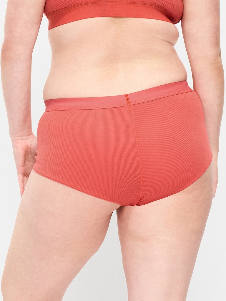 Ribbed Hipster Underwear