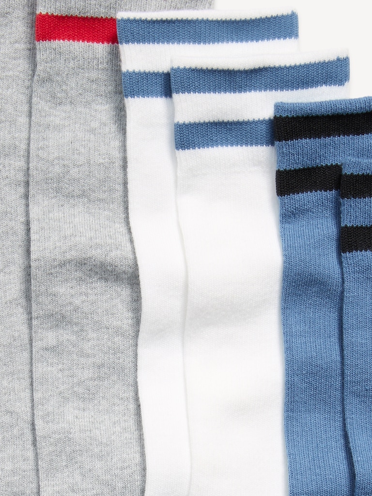 Knee High Go-Dry Soccer Socks 3-Pack for Boys