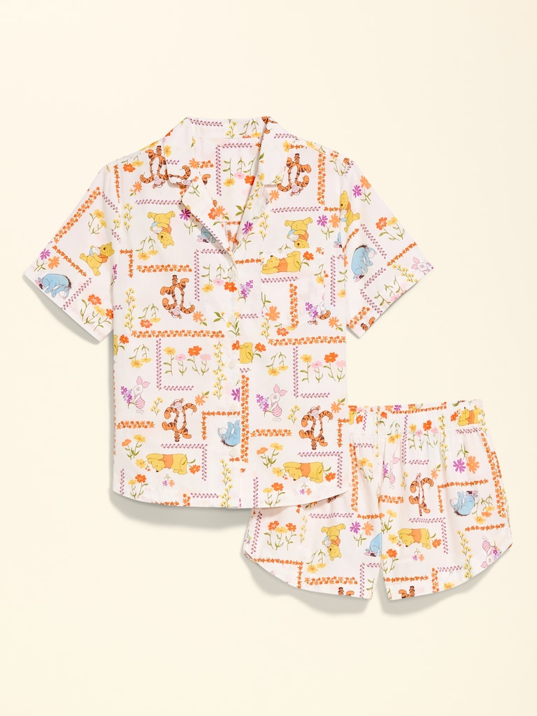 Old Navy x Disney Winnie the Pooh Pajama Short Set for Women