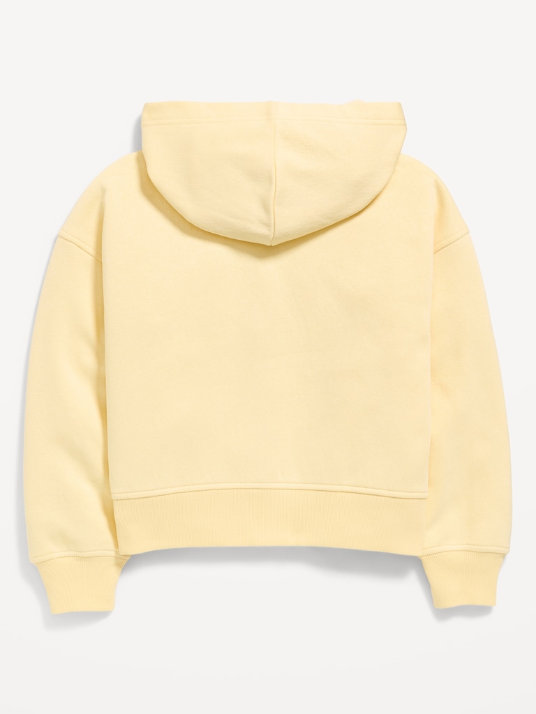 Favorite Fleece Graphic Zip-Front Hoodie for Girls