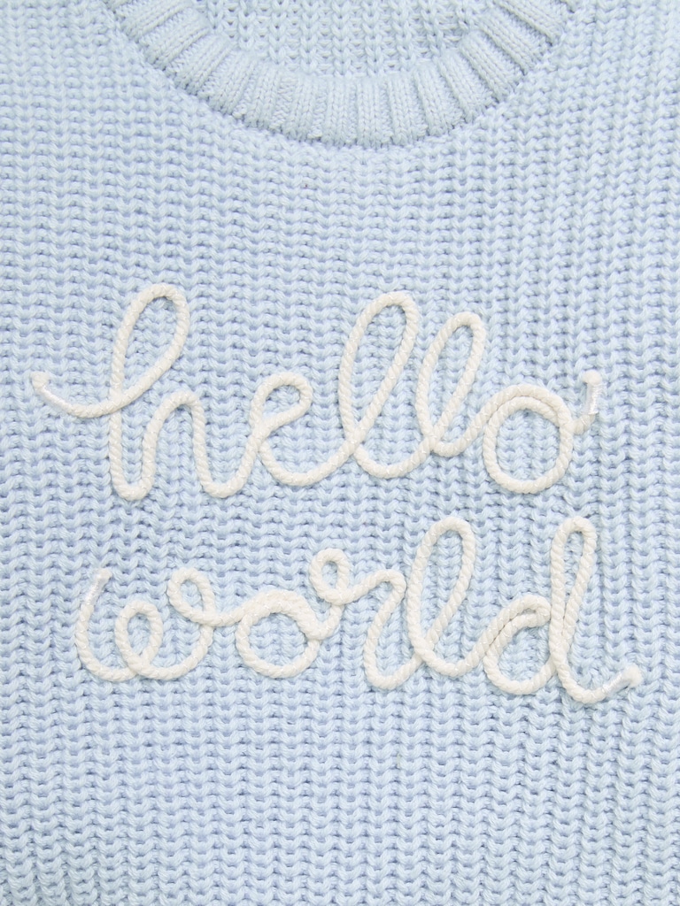 Unisex Loose Sweater for Baby