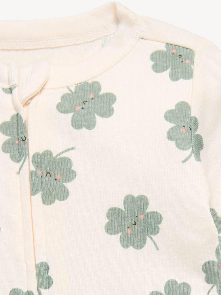 2-Way-Zip Sleep & Play Footed One-Piece for Baby