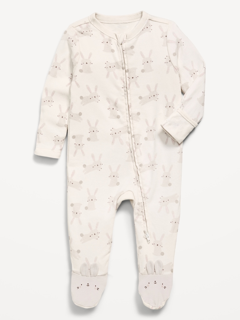 2-Way-Zip Sleep & Play Footed One-Piece for Baby