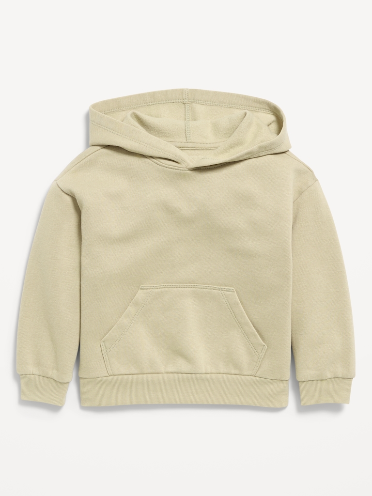 Oversized Boxy Washed Unisex Pullover Hoodie for Toddler