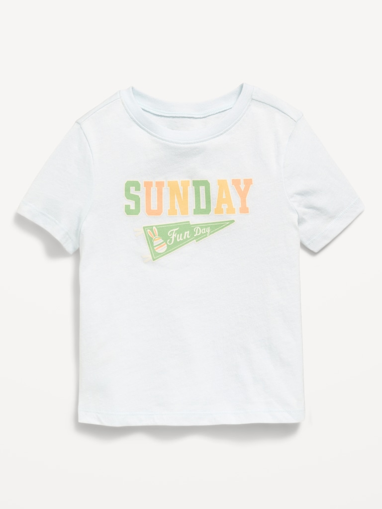 Short-Sleeve Unisex Graphic T-Shirt for Toddler