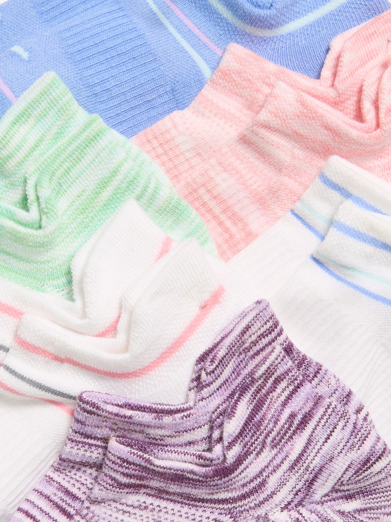 Ankle Socks 6-Pack for Girls