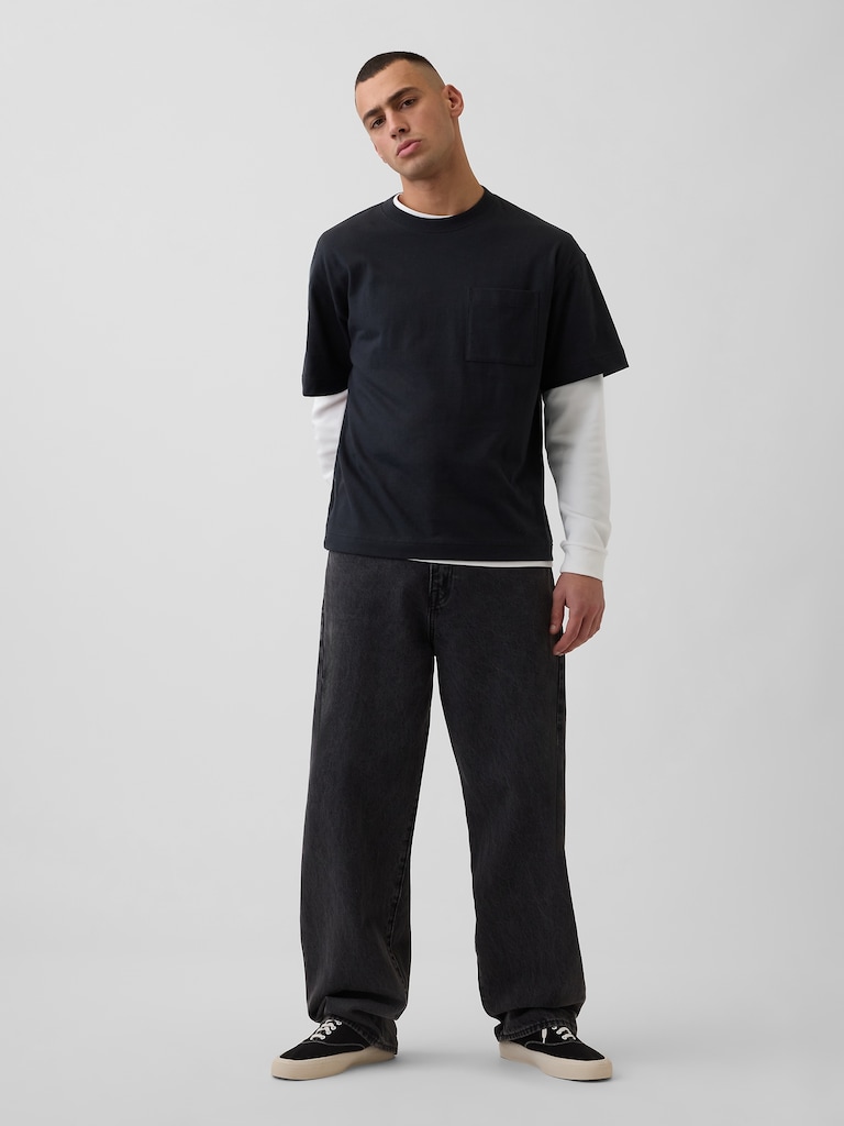 Oversized Pocket T-Shirt