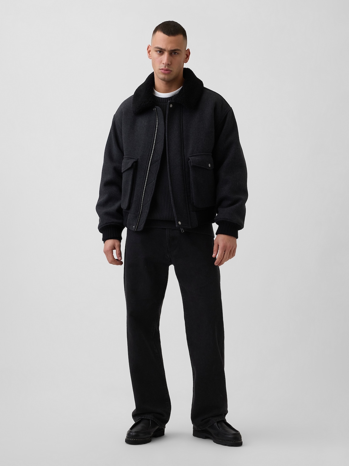 Classic Raglan Crewneck Sweater