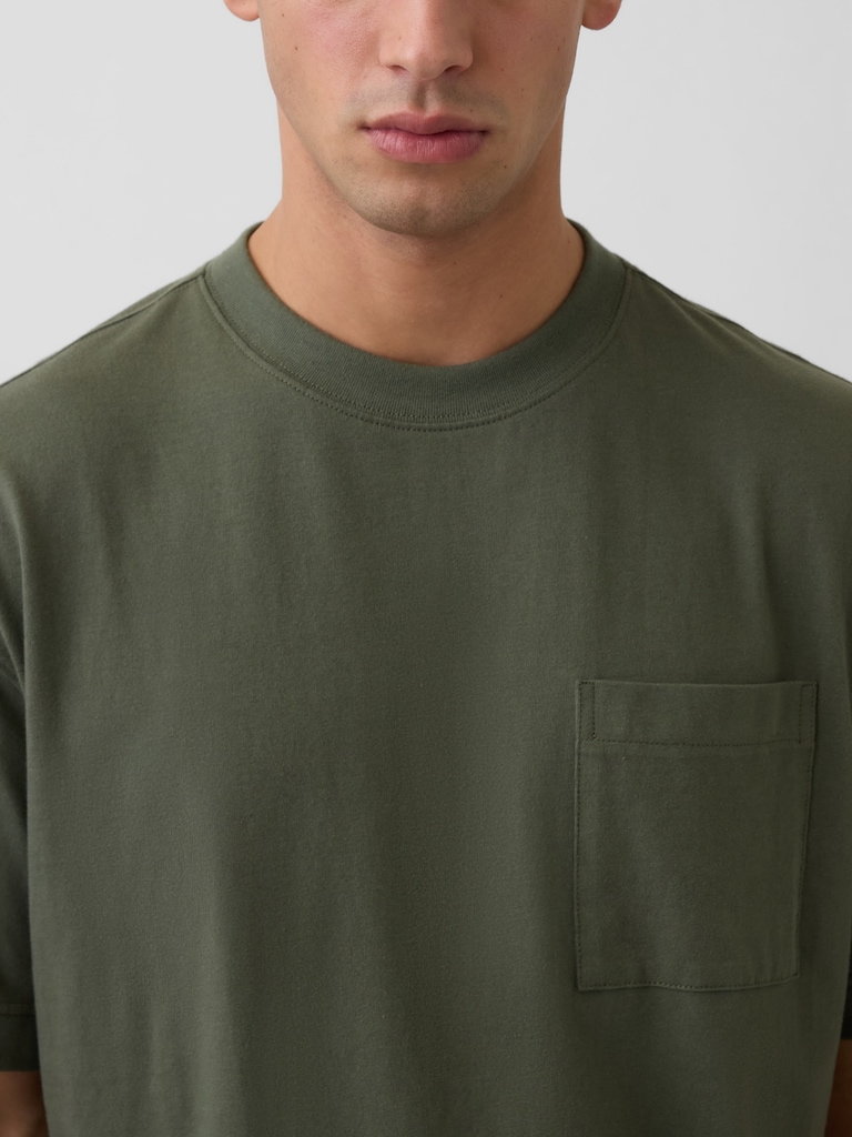 Oversized Pocket T-Shirt