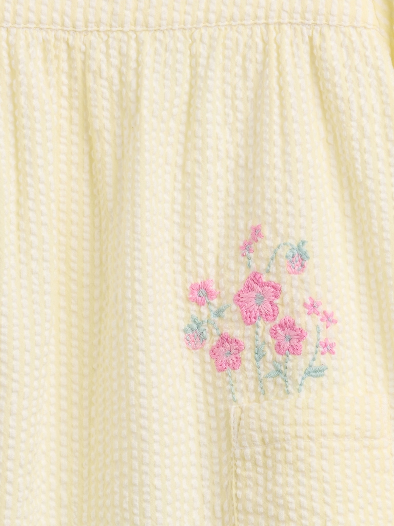 Baby Seersucker Outfit Set