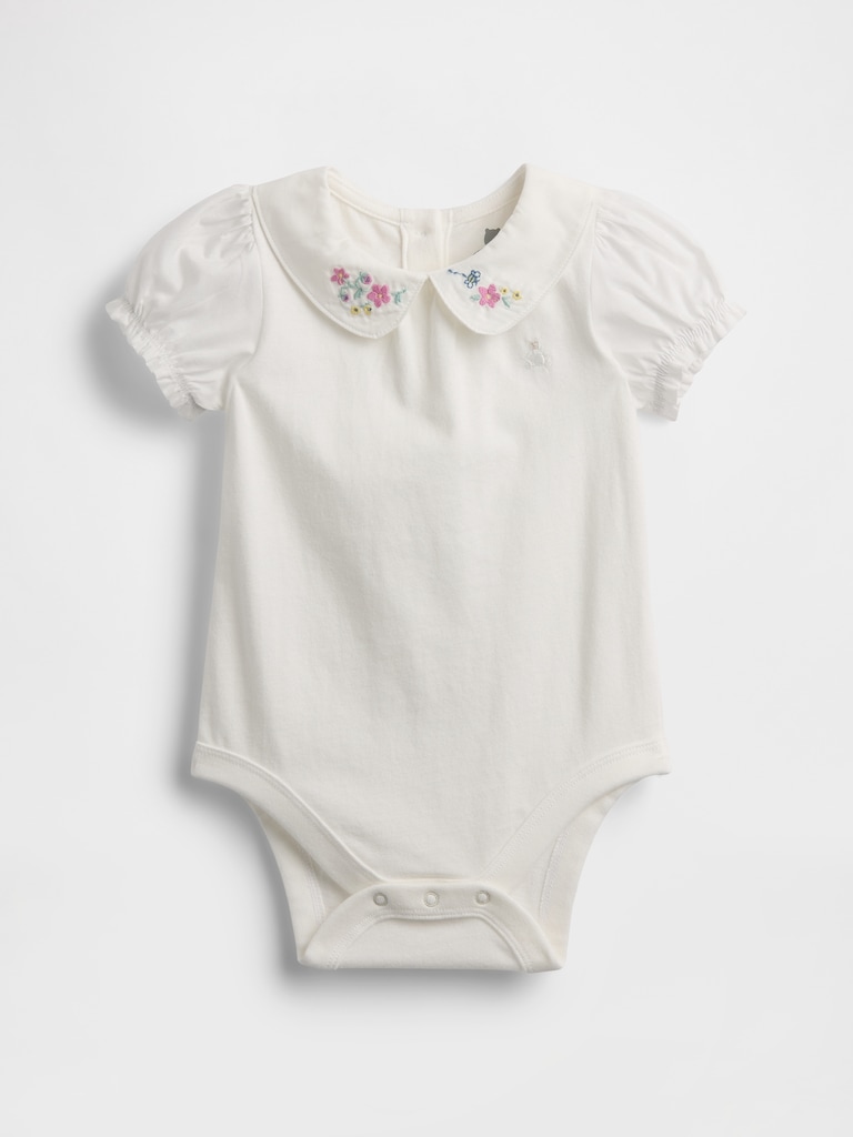 Baby First Favorites Organic Cotton Peter Pan Bodysuit