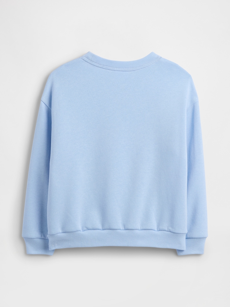 babyGap Logo Relaxed Crewneck Sweatshirt