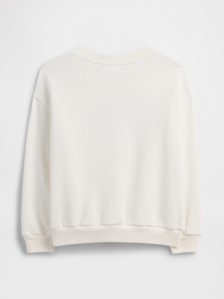 babyGap Logo Relaxed Crewneck Sweatshirt