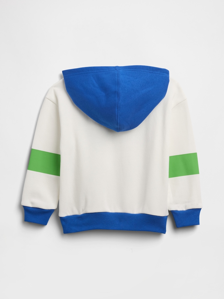 babyGap Relaxed Colorblock Logo Hoodie
