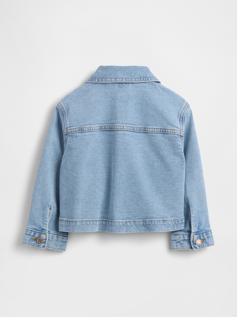 babyGap Embroidered Denim Jacket
