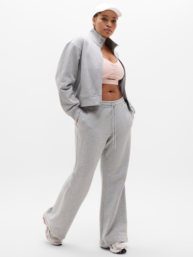 Forever Fleece Mid Rise Flare Pant