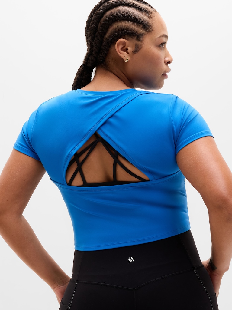 Transcend Open Back Tee