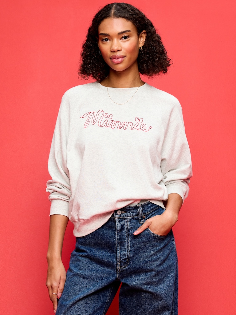 Old Navy x Disney Minnie Mouse SoComfy Oversized Graphic Sweatshirt