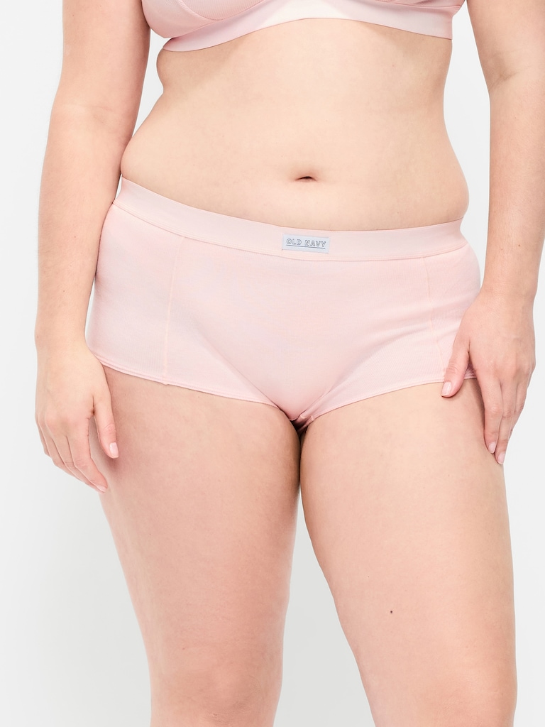 Ribbed Hipster Underwear