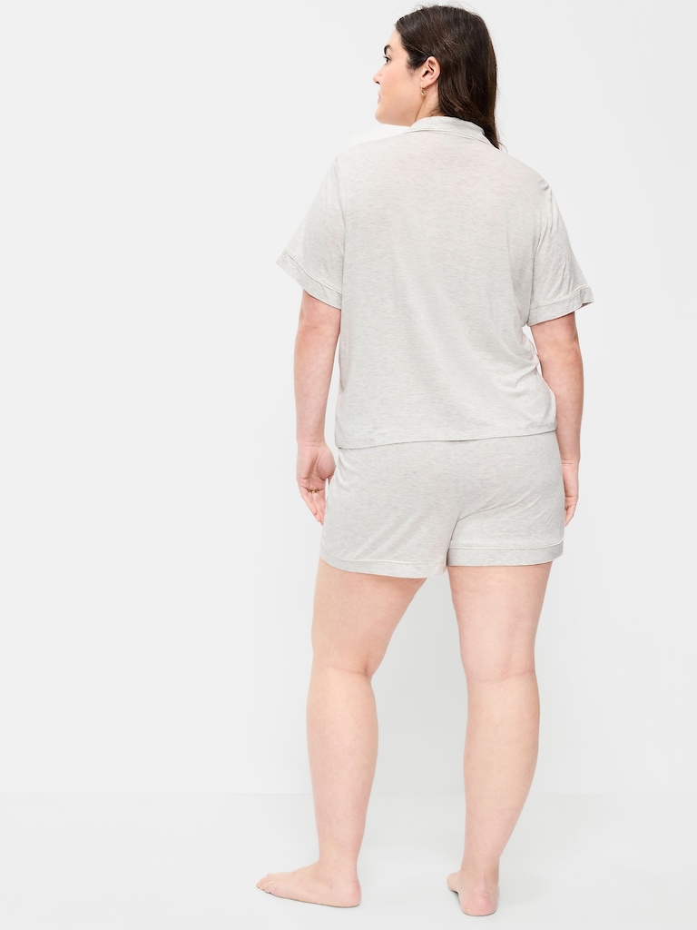 Sunday Sleep Knit Jersey Short Set