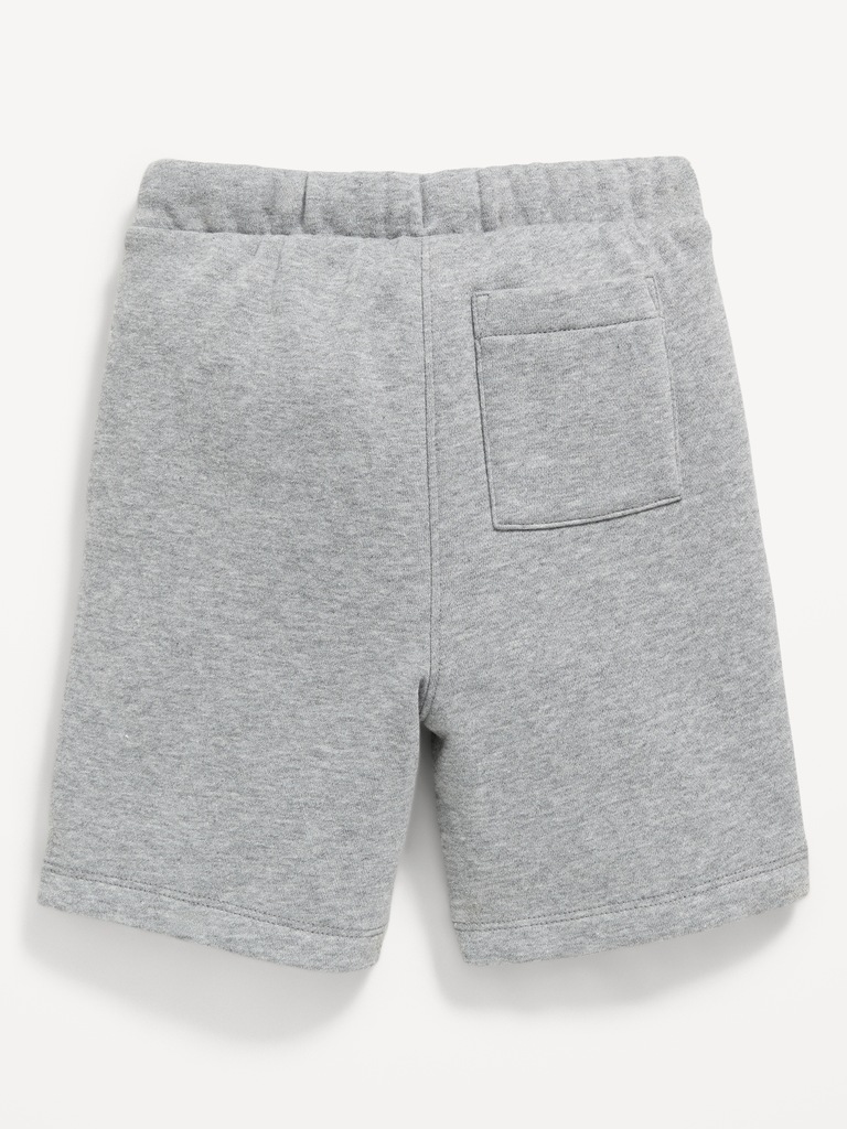 Logo-Graphic Fleece Jogger Shorts for Toddler Boys