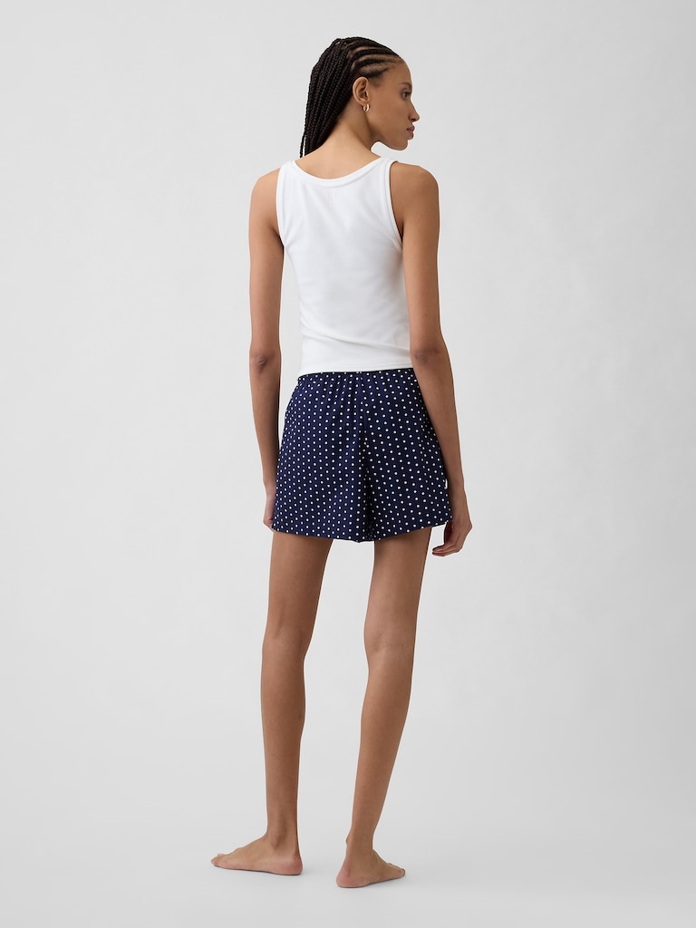 Poplin PJ Shorts