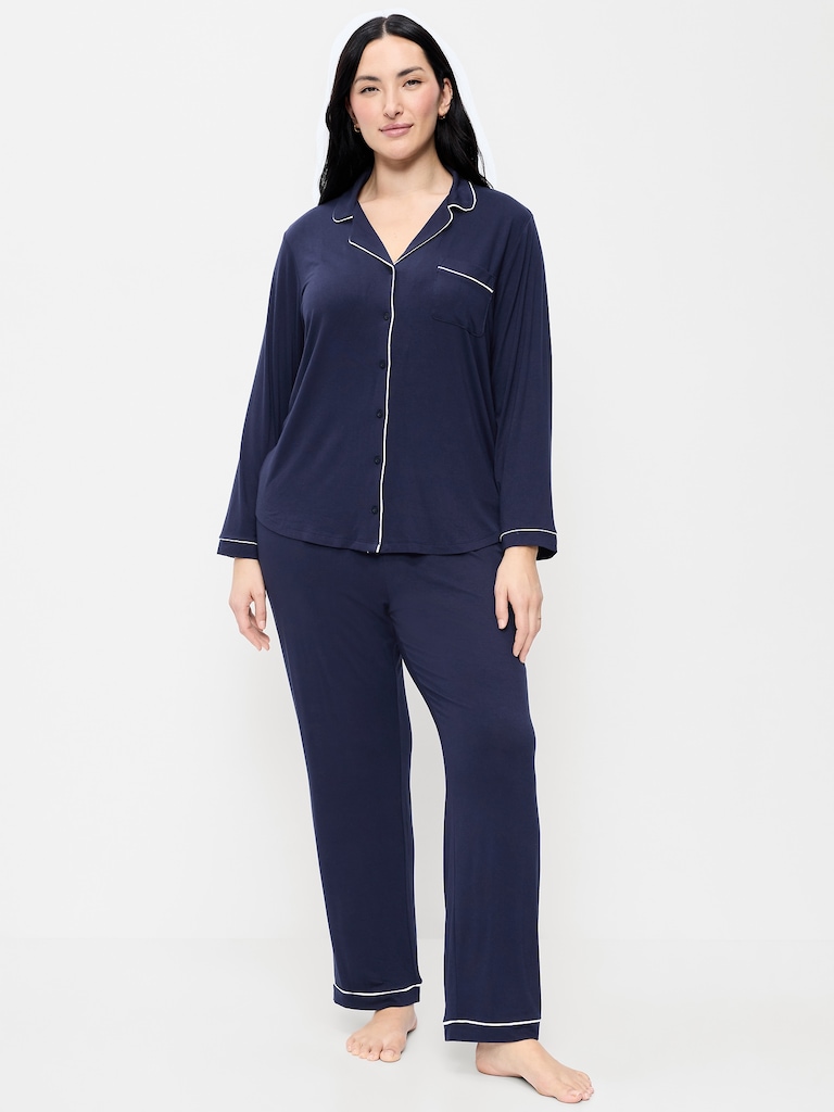 Sunday Sleep Knit Jersey Pant Set