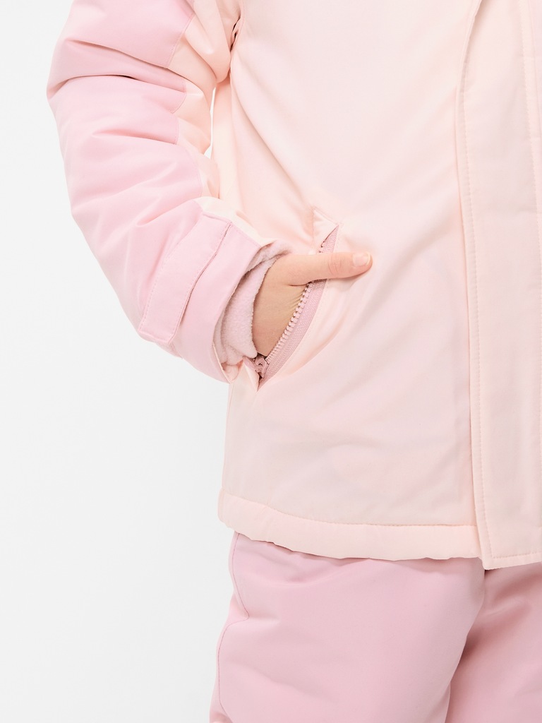 Water-Resistant 2-In-1 Snow Jacket for Girls