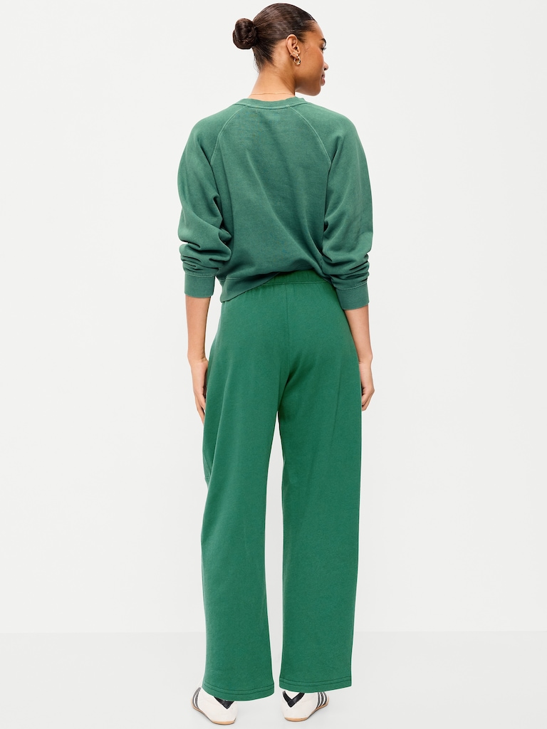 Mid-Rise SoComfy Seamed Barrel Sweatpants